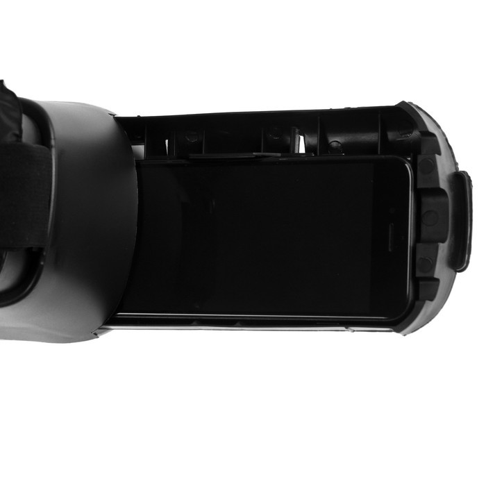 3D Очки виртуальной реальности LuazON VR 2, смартфоны до 6.5" (75х160мм), черно-белые - фото 6 - id-p218180298