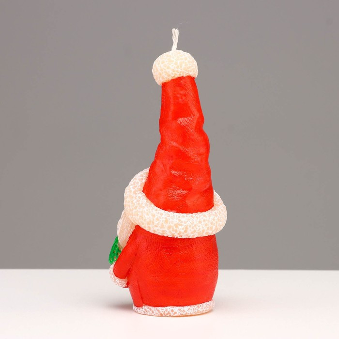 Свеча декоративная "Сказочный Санта", 5,7х5,8х13,2 см, красный - фото 6 - id-p218179033