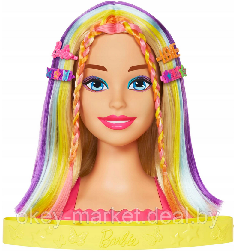 Кукла Barbie Mattel Totally Hair Deluxe - Барби для причесок HMD78 - фото 3 - id-p218183019