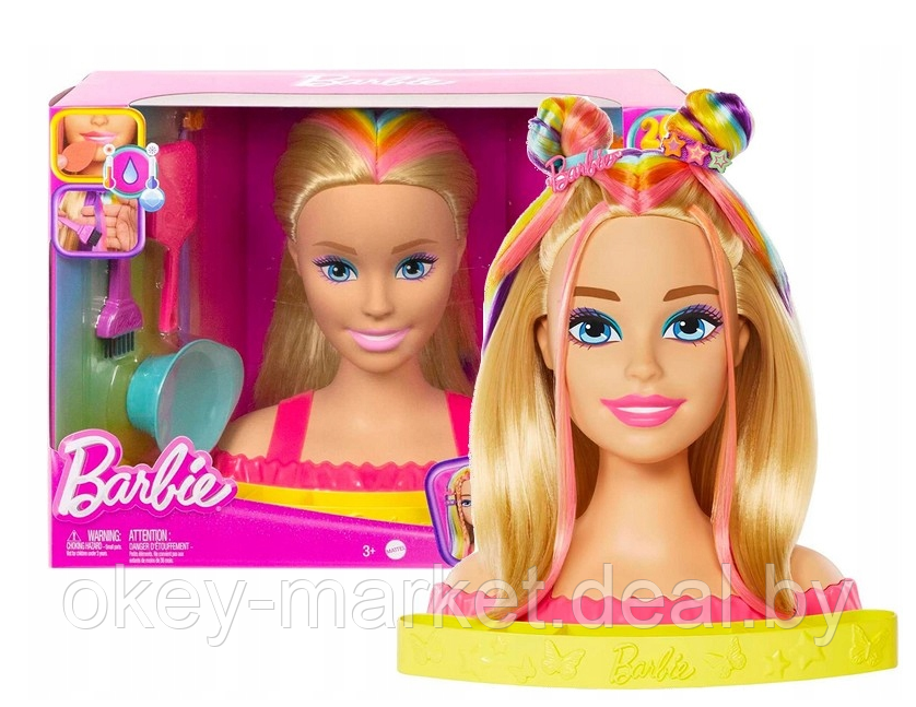 Кукла Barbie Mattel Totally Hair Deluxe - Барби для причесок HMD78 - фото 8 - id-p218183019