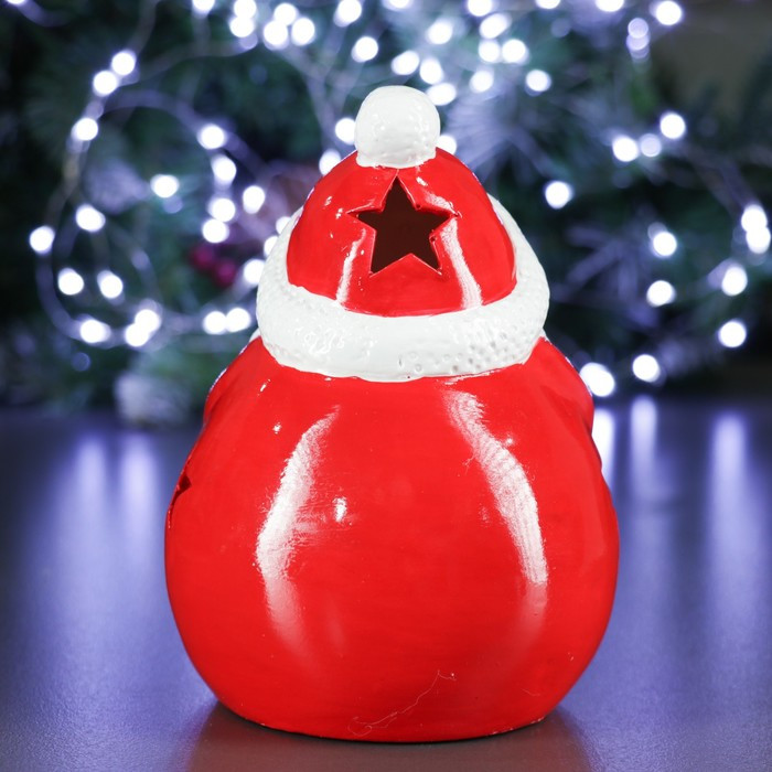 Фигура с подсветкой "Дед Мороз с елкой" 15х14х16см - фото 3 - id-p218179206