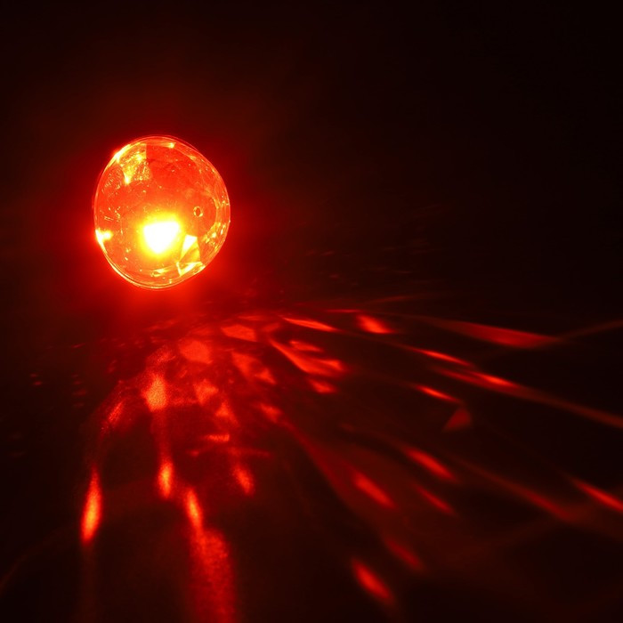 Гирлянда «Нить» 5.4 м с насадками «Диско-шары», IP65, тёмная нить, 10 LED, свечение RGB, 220 В - фото 9 - id-p218177304