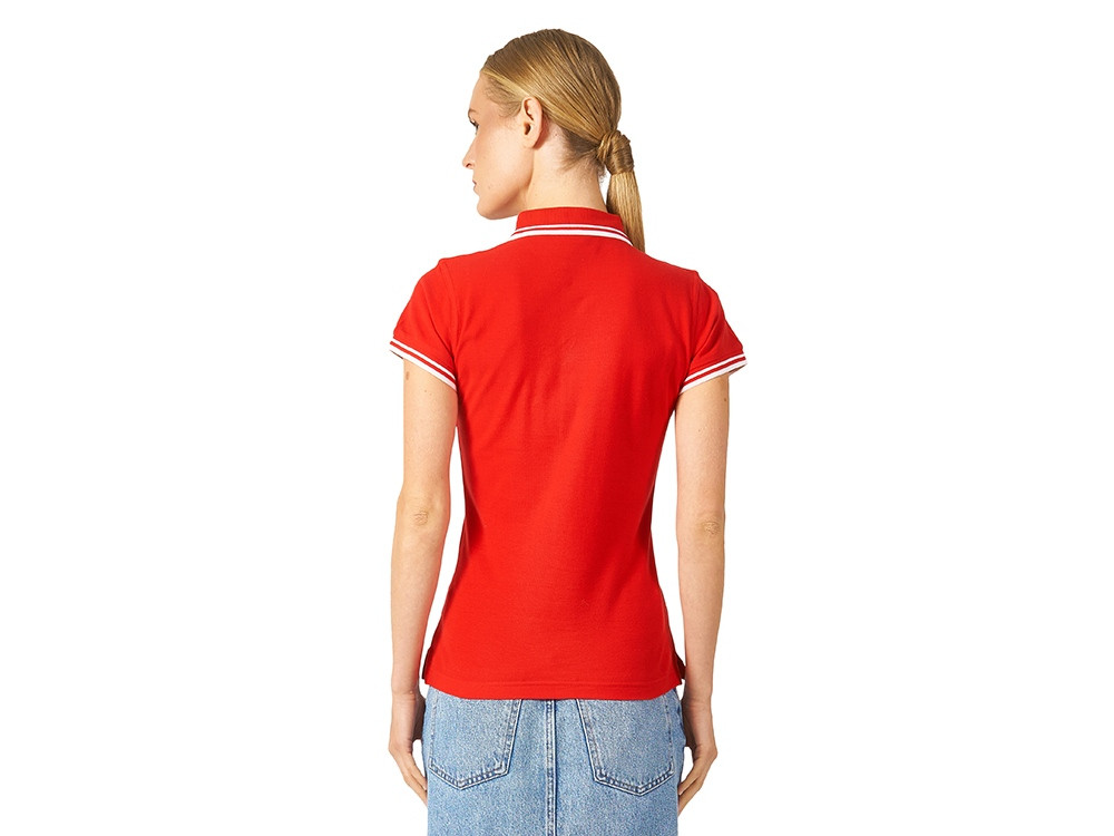 Рубашка поло Erie женская, красный - фото 3 - id-p218185931