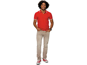 Рубашка поло Erie мужская, красный, фото 2