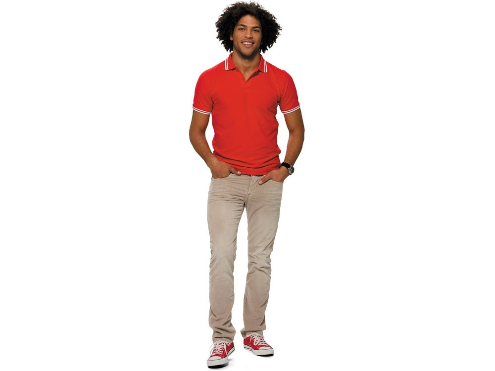 Рубашка поло Erie мужская, красный - фото 3 - id-p218185946