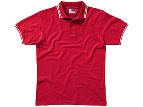 Рубашка поло Erie мужская, красный, фото 3