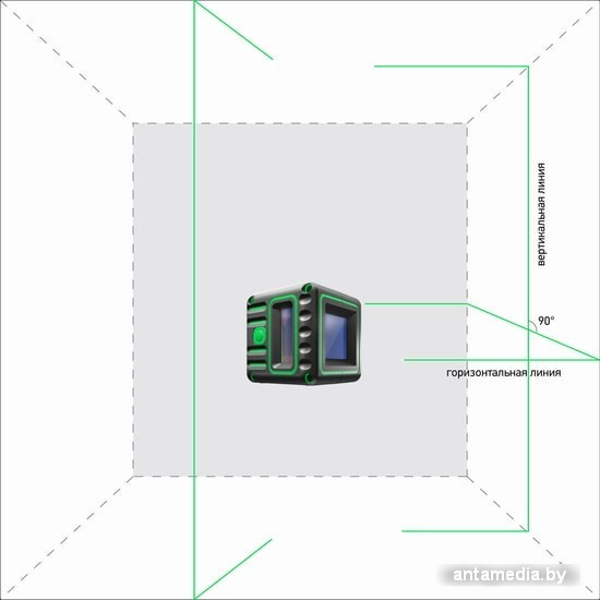 Лазерный нивелир ADA Instruments Cube 3D Green Professional Edition A00545 - фото 2 - id-p218186734