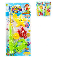 Игрушка для ванны Fishing Set Рыбалка удочка+3 фигурки 6507-02 (блистер)