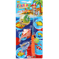 Игрушка для ванны Fishing Set Рыбалка удочка+3 фигурки 867 (блистер)