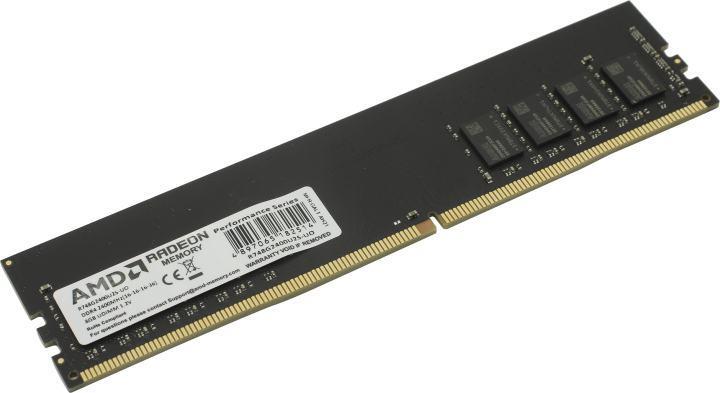 Модуль памяти AMD R748G2400U2S-U(O) DDR4 DIMM 8Gb PC4-19200 - фото 1 - id-p216497765