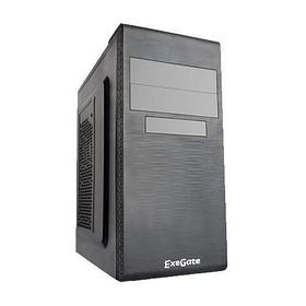 Exegate EX269434RUS Корпус Miditower UN-603 Black, ATX, без БП 2*USB, Audio