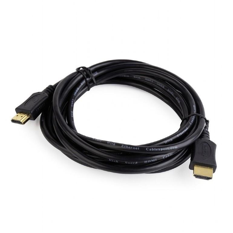 Bion Кабель HDMI v1.4, 19M/19M, 3D, 4K UHD, Ethernet, CCS, экран, позолоченные контакты, 15м, черный - фото 1 - id-p218191223