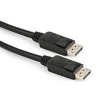 Bion Кабель DisplayPort v1.4, 20M/20M, скорость передачи до 25,92 Гбит/с, фиксирующая защелка, 2м, черный