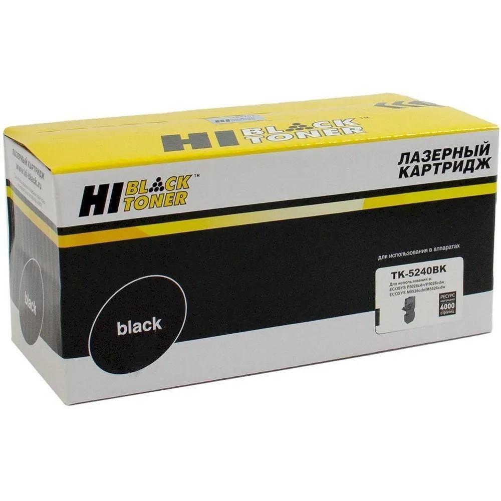 Hi-Black TK-5240Bk Тонер-картридж для Kyocera P5026cdn/M5526cdn, Bk, 4K - фото 1 - id-p218190897