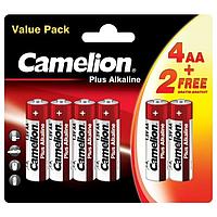 Элемент питания LR6 Plus Alkaline 4+2 (4+2LR6-BP) 1.5В (блист.6шт) Camelion 14113