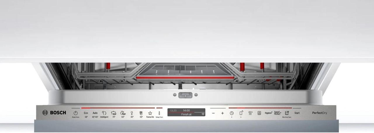 Встраиваемая посудомоечная машина BOSCH SMV8YCX03E, 60 см, Serie 8, 14 комплектов