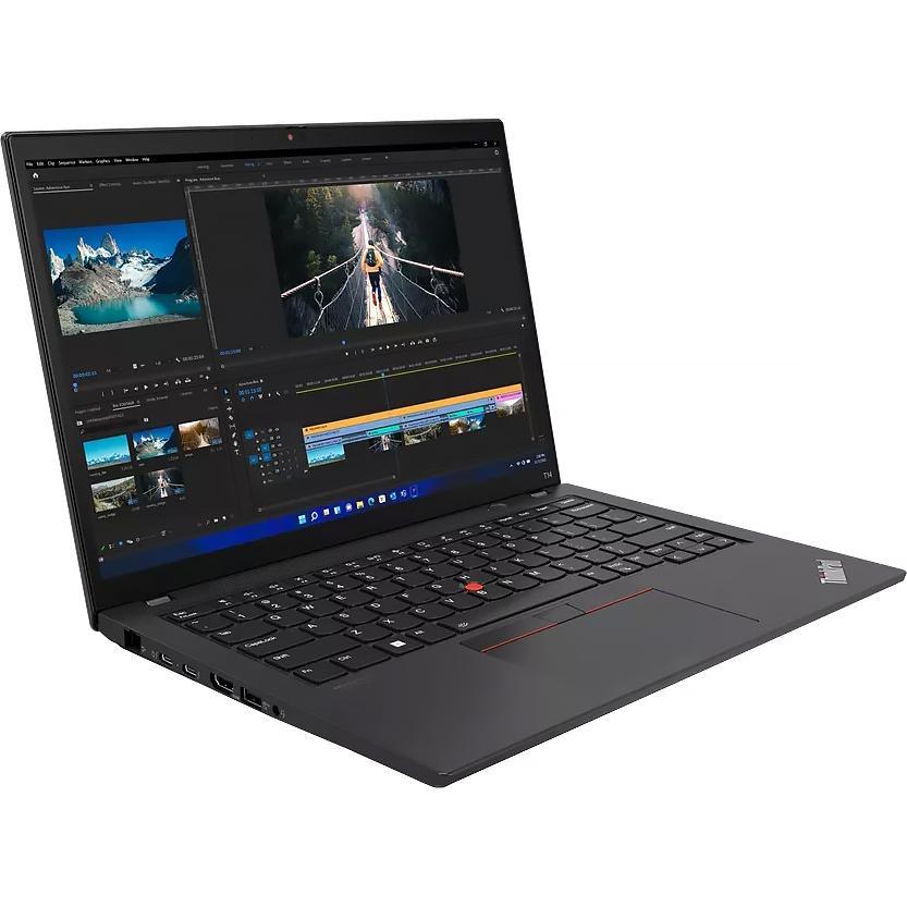 Ноутбук ThinkPad T14 G3 14" WUXGA (1920x1200) IPS 300N, i7-1260P, 2x8GB DDR4 3200,512GB SSD M.2, Intel Iris - фото 1 - id-p215072318