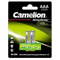 Camelion AAA-1100mAh Ni-Mh BL-2 (NH-AAA1100BP2, аккумулятор,1.2В) (2 шт. в уп-ке)