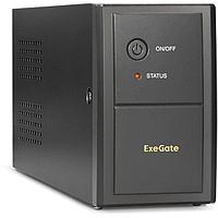 Exegate EP276528RUS ИБП Power Back BNB-650 650VA, Black, 2 евророзетки