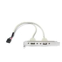 Планка портов в корпус ORIENT C086 2xUSB 2.0, oem (C086L30, 31302)