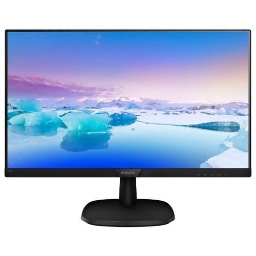 LCD PHILIPS 27" 273V7QSB (00/01) черный {IPS LED 1920x1080 75Hz 5мс 16:9 250cd 178/178 1000:1 8bit(6bit+FRC)