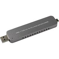 ORIENT 3552U3, USB 3.1 Gen2 контейнер для SSD M.2 NVMe 2242/2260/2280 M-key, PCIe Gen3x2 (JMS583),10 GB/s,