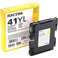 GC 41YL Картридж для гелевого принтера Жёлтый Ricoh. GC 41YL Print Cartridge Yellow