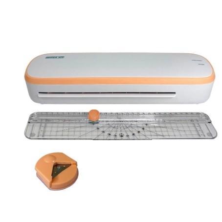 Ламинатор Office Kit L2307R белый/оранжевый A4 (60-125мкм) 27.8см/мин (2вал.) лам.фото - фото 1 - id-p218190304
