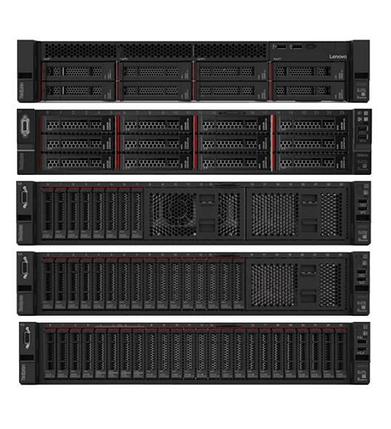 Cервер Lenovo ThinkSystem SR655 Rack 2U,1xEPYC 7702P 64C (2.0GHz/200W),2x25GbE SFP28,1x1100W,2x2.8m p/c,XCP PE, фото 2