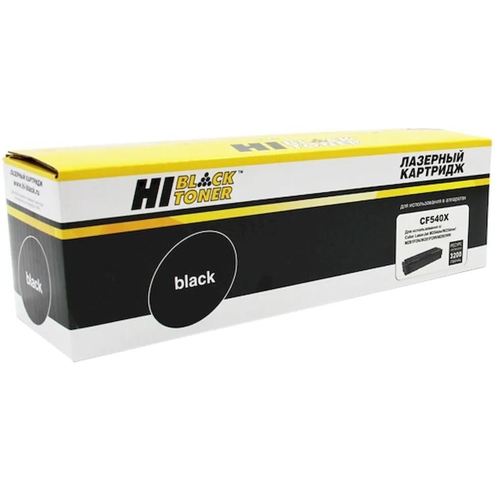 Hi-Black CF540X Картридж для HP CLJ Pro M254nw/dw/M280nw/M281fdn/M281fdw, Bk, 3,2K - фото 1 - id-p218190829