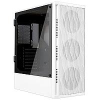 Корпус Miditower Ginzzu GL220 White ATX без БП