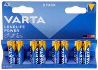 Батарейка Varta LONGLIFE POWER (HIGH ENERGY) LR6 AA BL8 Alkaline 1.5V (4906) (8/160) VARTA 04906121418