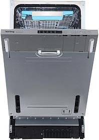Посудомоечная машина KORTING KDI 45460 SD, 45 см, 10 компл., слайдерное крепление двери для фасадов высоких