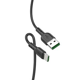 HOCO HC-09141 X33 micro-B 1M Black Кабель 4А USB 2.0 AM-- micro-B 1м