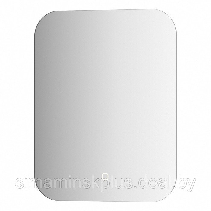 Зеркало с LED-подсветкой 15 Вт, 40x50 см, сенсорный выключатель, нейтральный белый свет - фото 1 - id-p218194647