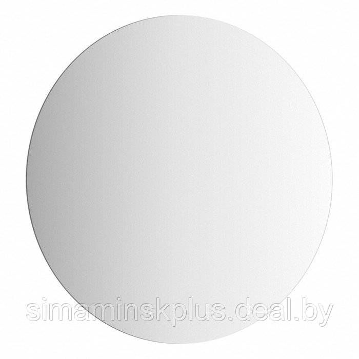 Зеркало с LED-подсветкой 15 Вт, d 60 см, без выключателя, нейтральный белый свет - фото 1 - id-p218194664