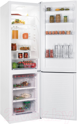 Холодильник с морозильником Nordfrost NRB 164NF W - фото 2 - id-p218195003