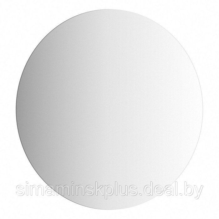Зеркало с LED-подсветкой 18 Вт, d 70 см, без выключателя, нейтральный белый свет - фото 1 - id-p218194703