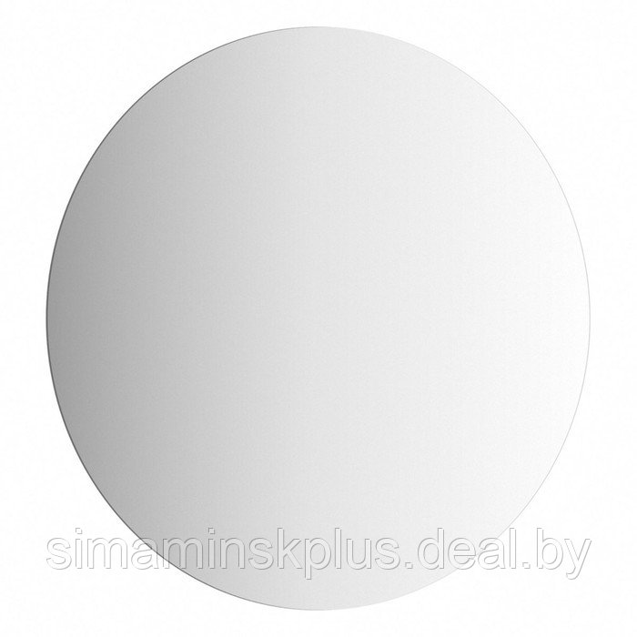 Зеркало с LED-подсветкой 18 Вт, d 70 см, без выключателя, тёплый белый свет - фото 1 - id-p218194704