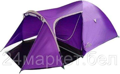 Треккинговая палатка Acamper Monsun 3 (фиолетовый), фото 2