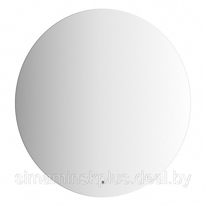 Зеркало с LED-подсветкой 18 Вт, d 70 см, ИК - выключатель, тёплый белый свет - фото 1 - id-p218194742