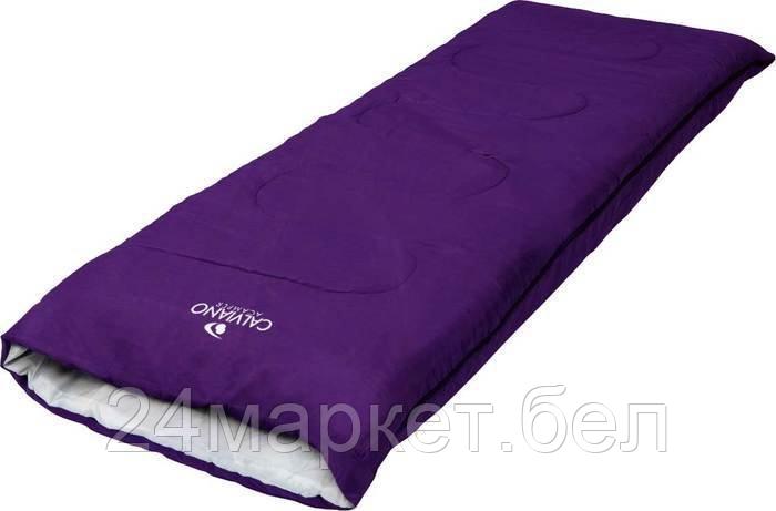 Спальный мешок Calviano Acamper Bruni 300г/м2 (фиолетовый) - фото 1 - id-p218090343