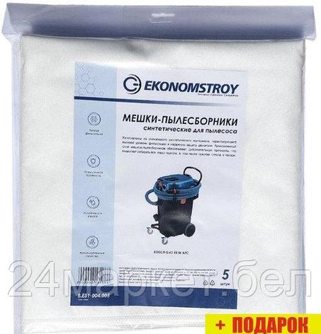 Комплект одноразовых мешков Ekonomstroy 8.ES1-004.005, фото 2