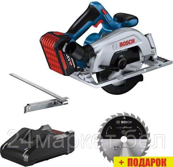 Дисковая (циркулярная) пила Bosch GKS 185-LI Professional 06016C1223 (с 1-м АКБ) - фото 1 - id-p218195733