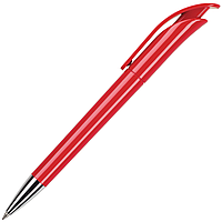 Ручка шариковая FOCUS, пластик, красный