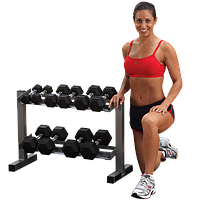 Подставка для гантельного ряда Body Solid Powerline PDR282