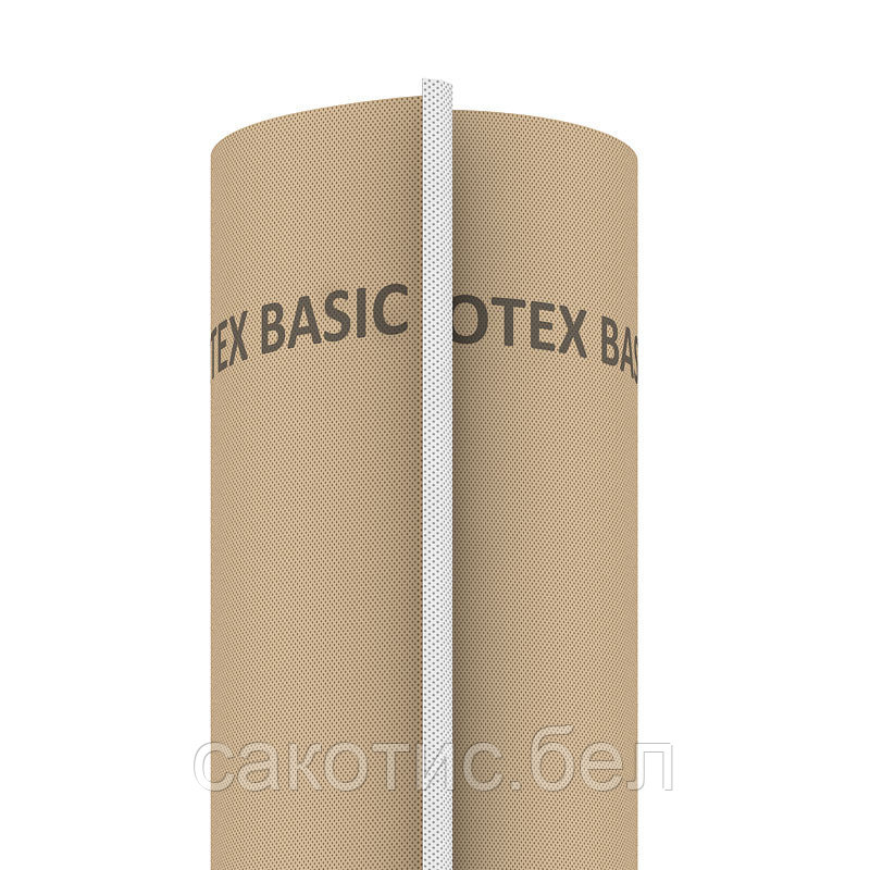 Кровельная мембрана STROTEX Basic (115г/м2, 75 м2, 3 слоя) - фото 1 - id-p218204113