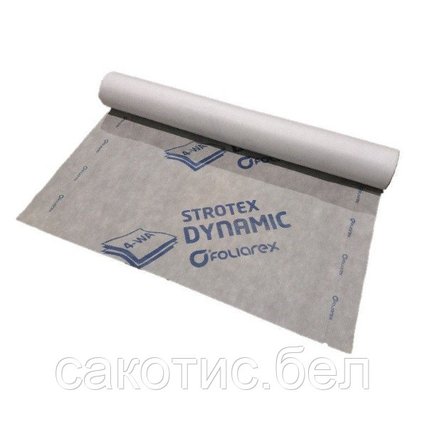 Кровельная мембрана STROTEX Dynamic (135 г/м2, 75 м2, 4 слоя)