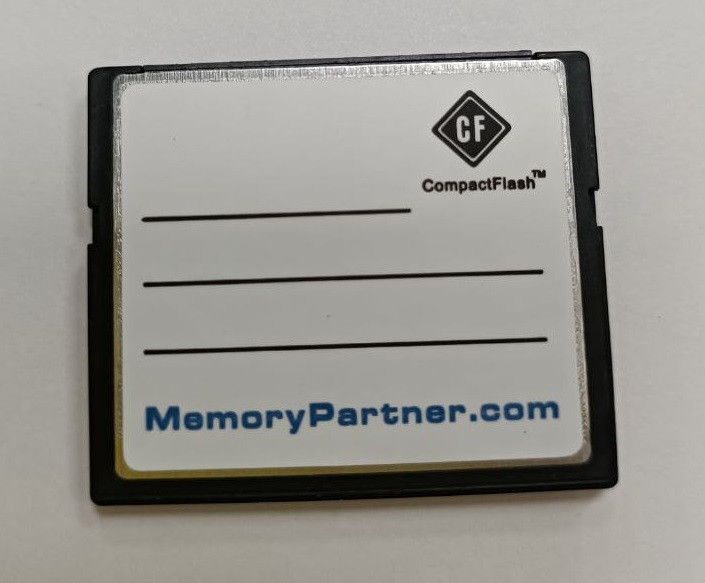 Карта памяти Compact Flash MemoryPartner 4Gb - фото 2 - id-p218200074