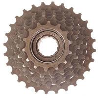 Трещотка 7ск., 00-170044, FREEWHEEL, 14-28Т, HG/UG, коричневая